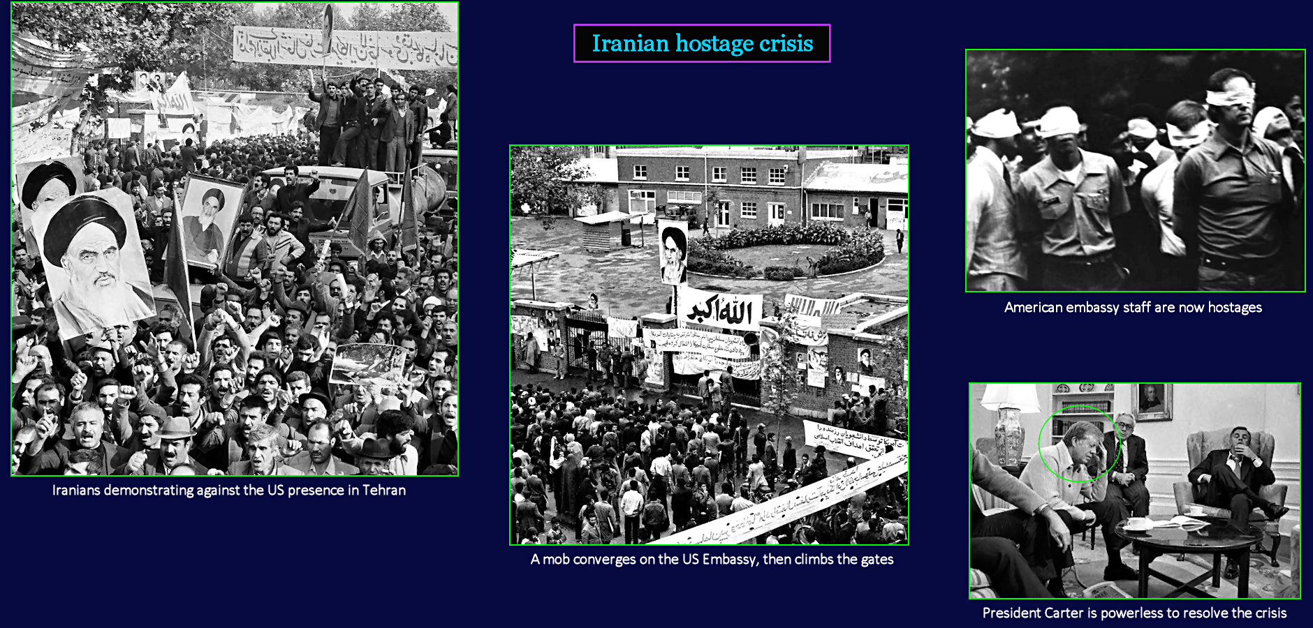 US embassy, Iran hostage crisis, Carter, 1979